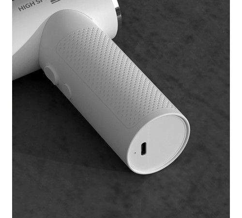 Портативний високошвидкісний фен HX132 3300mAh White Портативний високошвидкісний фен HX132 3300mAh White