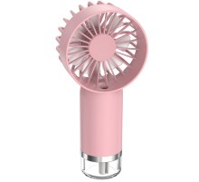 Портативний вентилятор SL610 з водяним охолодженням 500mAh Pink