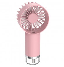 Портативний вентилятор SL610 з водяним охолодженням 500mAh Pink
