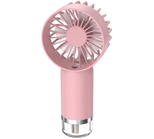 Портативний вентилятор SL610 з водяним охолодженням 500mAh Pink Портативний вентилятор SL610 з водяним охолодженням 500mAh Pink