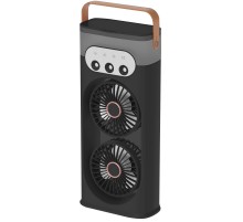 Настільний вентилятор SL617 2in1 з водяним охолодженням Black