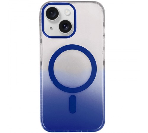 Чохол TPU+PC Phantom with MagSafe для Apple iPhone 13 / 14 (6.1") Blue