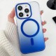 Чохол TPU+PC Phantom with MagSafe для Apple iPhone 13 Pro Max (6.7") Blue