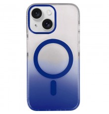 Чохол TPU+PC Phantom with MagSafe для Apple iPhone 15 (6.1") Blue