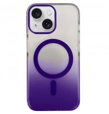 Чохол TPU+PC Phantom with MagSafe для Apple iPhone 15 (6.1") Purple