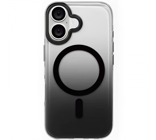 Чохол TPU+PC Phantom with MagSafe для Apple iPhone 16 (6.1") Black Чохол TPU+PC Phantom with MagSafe для Apple iPhone 16 (6.1") Black