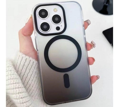 Чохол TPU+PC Phantom with MagSafe для Apple iPhone 16 Pro Max (6.9") Black Чохол TPU+PC Phantom with MagSafe для Apple iPhone 16 Pro Max (6.9") Black