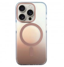 Чохол TPU+PC Phantom with MagSafe для Apple iPhone 16 Pro Max (6.9") Golden