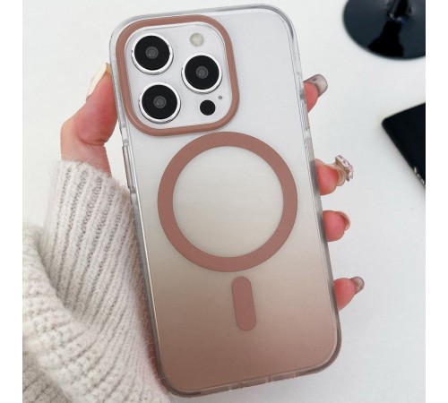 Чохол TPU+PC Phantom with MagSafe для Apple iPhone 16 Pro Max (6.9") Golden Чохол TPU+PC Phantom with MagSafe для Apple iPhone 16 Pro Max (6.9") Golden