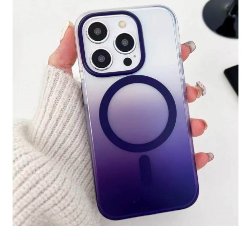 Чохол TPU+PC Phantom with MagSafe для Apple iPhone 16 Pro Max (6.9") Purple Чохол TPU+PC Phantom with MagSafe для Apple iPhone 16 Pro Max (6.9") Purple