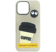 Чохол TPU Leather Toys для Xiaomi Redmi Note 14 Pro 4G Coffee / Sand