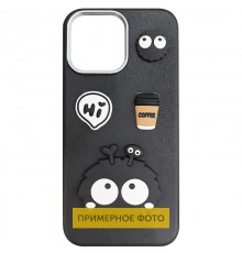 Чохол TPU Leather Toys для Xiaomi Redmi Note 14 5G Monster / Black