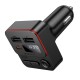 АЗП FM модулятор Borofone BC60 Hero 35W (2USB-A/1C) Black