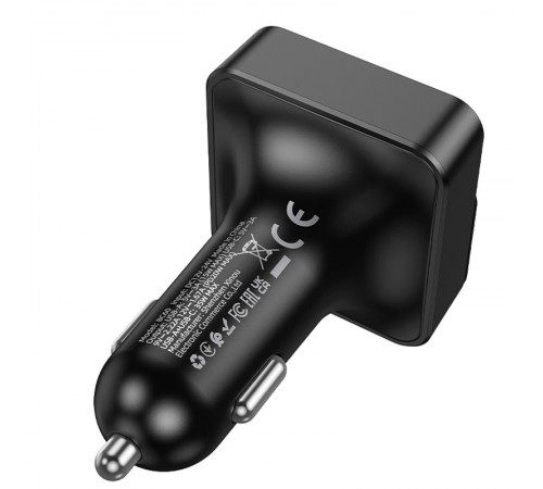 АЗП FM модулятор Borofone BC60 Hero 35W (2USB-A/1C) Black АЗП FM модулятор Borofone BC60 Hero 35W (2USB-A/1C) Black