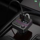 АЗП FM модулятор Borofone BC60 Hero 35W (2USB-A/1C) Black