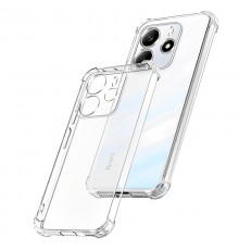 TPU чохол GETMAN Ease logo посилені кути Full Camera для Xiaomi Redmi Note 14 4G (Europe version) Безбарвний (прозорий)
