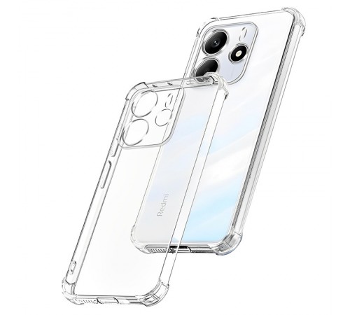 TPU чохол GETMAN Ease logo посилені кути Full Camera для Xiaomi Redmi Note 14 4G (Europe version) Безбарвний (прозорий) TPU чохол GETMAN Ease logo посилені кути Full Camera для Xiaomi Redmi Note 14 4G (Europe version) Безбарвний (прозорий)