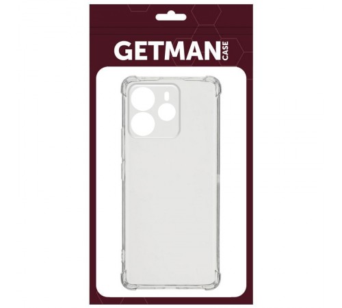 TPU чохол GETMAN Ease logo посилені кути Full Camera для Xiaomi Redmi Note 14 4G (Europe version) Безбарвний (прозорий) TPU чохол GETMAN Ease logo посилені кути Full Camera для Xiaomi Redmi Note 14 4G (Europe version) Безбарвний (прозорий)