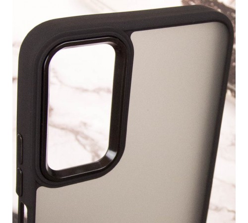 Чохол TPU+PC Lyon Frosted для Motorola Edge 50 Fusion / G85 Black Чохол TPU+PC Lyon Frosted для Motorola Edge 50 Fusion / G85 Black