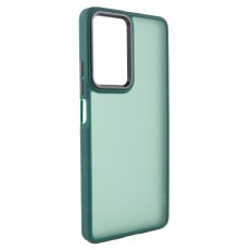 Чохол TPU+PC Lyon Frosted для Motorola Edge 50 Fusion / G85 Green