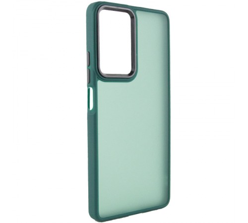 Чохол TPU+PC Lyon Frosted для Motorola Edge 50 Fusion / G85 Green Чохол TPU+PC Lyon Frosted для Motorola Edge 50 Fusion / G85 Green