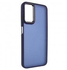 Чохол TPU+PC Lyon Frosted для Motorola Edge 50 Fusion / G85 Navy Blue