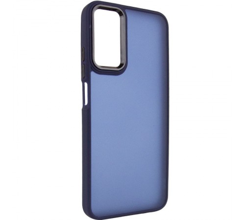 Чохол TPU+PC Lyon Frosted для Motorola Edge 50 Fusion / G85 Navy Blue Чохол TPU+PC Lyon Frosted для Motorola Edge 50 Fusion / G85 Navy Blue