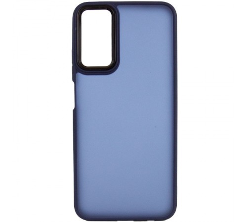 Чохол TPU+PC Lyon Frosted для Motorola Edge 50 Fusion / G85 Navy Blue Чохол TPU+PC Lyon Frosted для Motorola Edge 50 Fusion / G85 Navy Blue