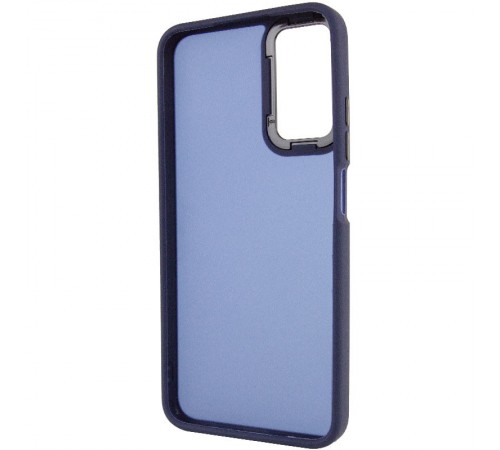 Чохол TPU+PC Lyon Frosted для Motorola Edge 50 Fusion / G85 Navy Blue Чохол TPU+PC Lyon Frosted для Motorola Edge 50 Fusion / G85 Navy Blue