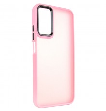 Чохол TPU+PC Lyon Frosted для Motorola Edge 50 Fusion / G85 Pink