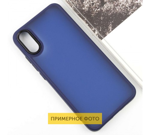 Чохол TPU+PC Lyon Frosted для Oppo A60 4G Navy Blue Чохол TPU+PC Lyon Frosted для Oppo A60 4G Navy Blue