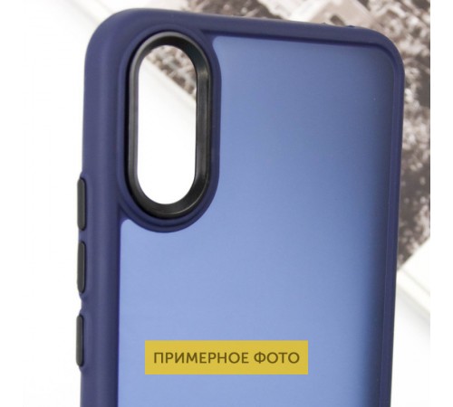Чохол TPU+PC Lyon Frosted для Oppo A60 4G Navy Blue Чохол TPU+PC Lyon Frosted для Oppo A60 4G Navy Blue