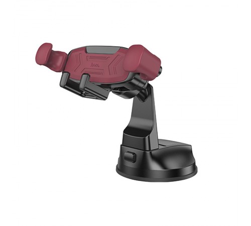 Автотримач Hoco H67 Gamble gravity linkage (center console) Black / Red Автотримач Hoco H67 Gamble gravity linkage (center console) Black / Red