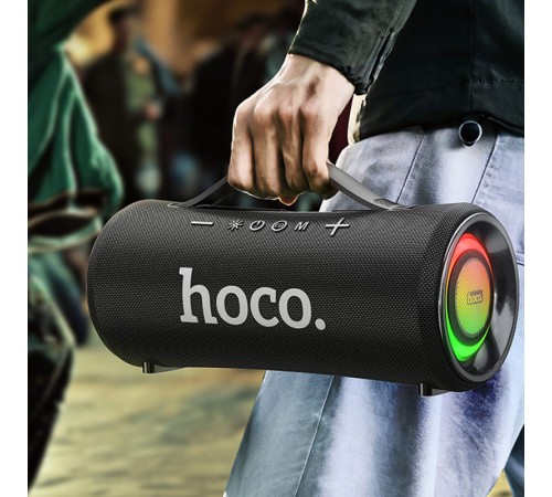 Bluetooth колонка Hoco HA10 Oleada outdoor Black