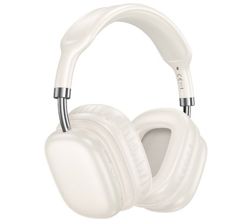 Накладні бездротові навушники Hoco W52 Wonderful Milky White Накладні бездротові навушники Hoco W52 Wonderful Milky White