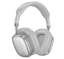 Накладні бездротові навушники Hoco W52 Wonderful Silver