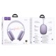 Накладні бездротові навушники Hoco W65 Happy Purple