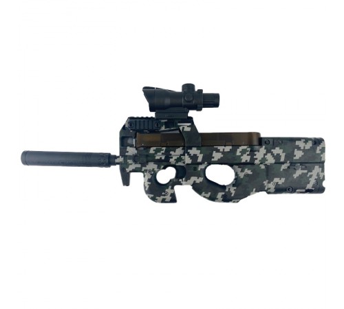 Автомат на гідрогелевих кульках (орбізах) P90 Tactical Edition Camouflage Автомат на гідрогелевих кульках (орбізах) P90 Tactical Edition Camouflage