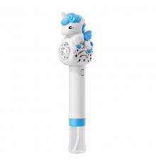 Пістолет з мильними бульбашками H055 Little Unicorn + bottle 50ml Light Blue