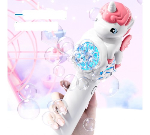 Пістолет з мильними бульбашками H055 Little Unicorn + bottle 50ml Pink Пістолет з мильними бульбашками H055 Little Unicorn + bottle 50ml Pink