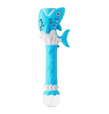 Пістолет з мильними бульбашками H038 Shark + bottle 50ml Light Blue
