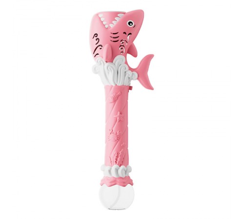 Пістолет з мильними бульбашками H038 Shark + bottle 50ml Pink Пістолет з мильними бульбашками H038 Shark + bottle 50ml Pink