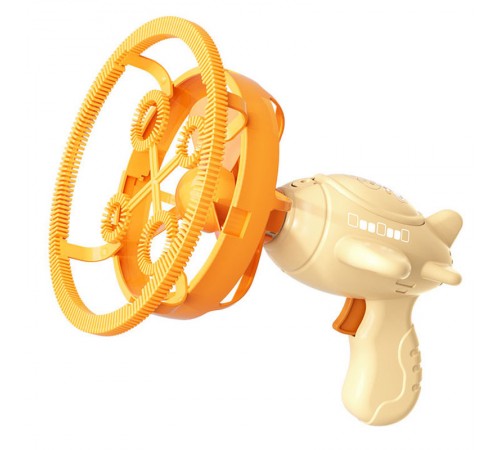 Пістолет для мильних бульбашок H035 Bubble Gun з пропелером 2in1 + bottle 250ml Biege Пістолет для мильних бульбашок H035 Bubble Gun з пропелером 2in1 + bottle 250ml Biege