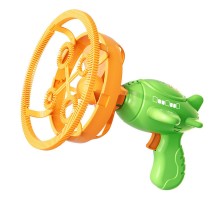 Пістолет для мильних бульбашок H035 Bubble Gun з пропелером 2in1 + bottle 250ml Green