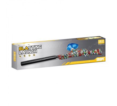 Гвинтівка на гідрогелевих кульках (орбізах) 98K Blasting Launch Colorful Skulls Гвинтівка на гідрогелевих кульках (орбізах) 98K Blasting Launch Colorful Skulls
