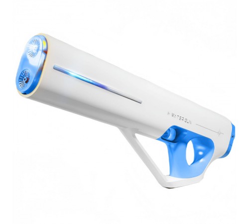 Водяний акумуляторний автомат Water Gun 185-66 (400ml) with lithium battery White / Blue Водяний акумуляторний автомат Water Gun 185-66 (400ml) with lithium battery White / Blue