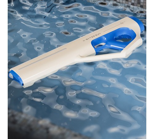 Водяний акумуляторний автомат Water Gun 185-66 (400ml) with lithium battery White / Blue Водяний акумуляторний автомат Water Gun 185-66 (400ml) with lithium battery White / Blue