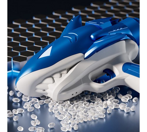 Водяний акумуляторний пістолет Shark Water Gun 185-68 (300ml) with lithium battery Blue Водяний акумуляторний пістолет Shark Water Gun 185-68 (300ml) with lithium battery Blue