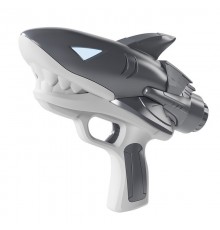 Водяний акумуляторний пістолет Shark Water Gun 185-68 (300ml) with lithium battery Grey