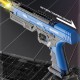 Водяний акумуляторний пістолет Water Gun 66-35 (500ml) with lithium battery Transparent blue